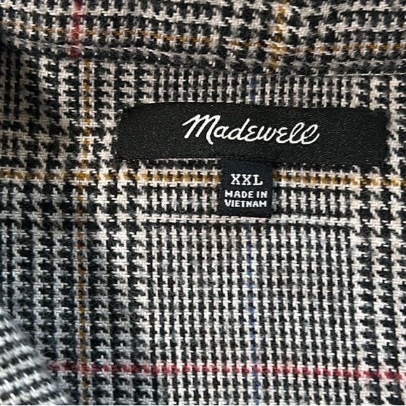 Madewell Flannel Bromley Shirt in Ronan Plaid - Picture 6 of 7